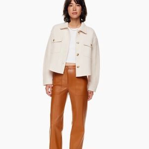 Wilfred the ganna cropped shirt jacket